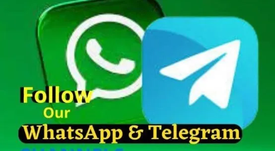 Follow us on our WhatsApp and Telegram Channels.